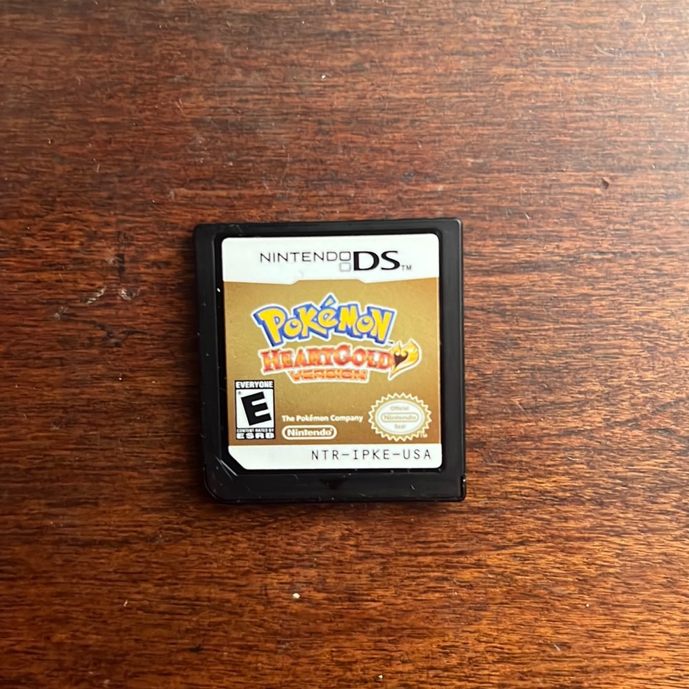 NintendoDS Pokémon HeartGold Version